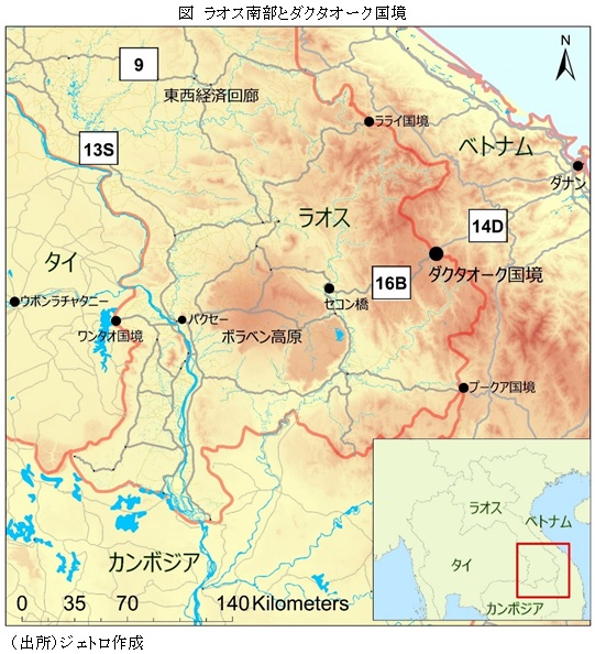 ラオス南部ダクタオーク国際国境が近くオープン ベトナム ダナンとの結節点に期待 By Jetro パクセー ジャパン経済特区